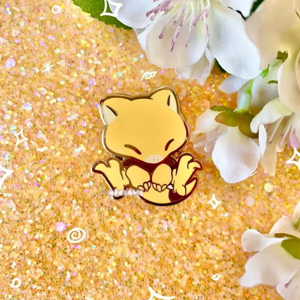 Abra Enamel Pin