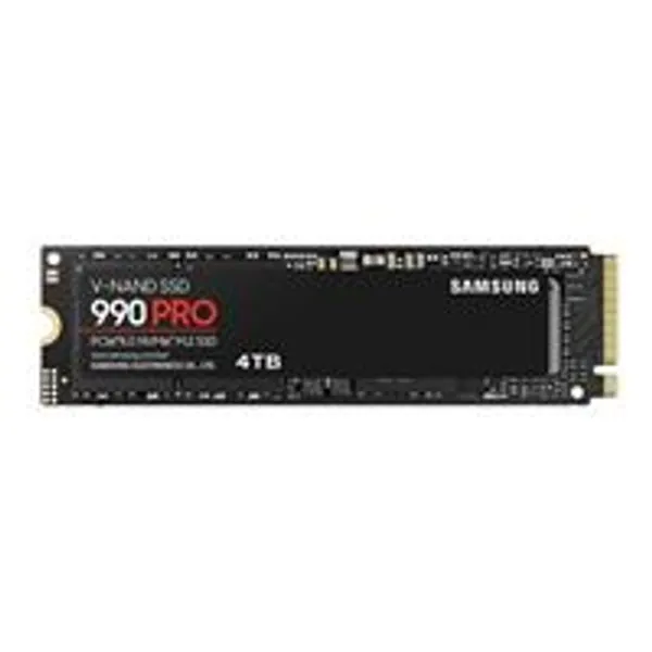 Samsung 990 PRO 4TB Samsung V NAND TLC NAND PCIe Gen 4 x4 NVMe M.2 Internal SSD