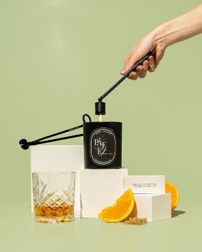 Pâeez | HONEY + BOURBON CANDLE