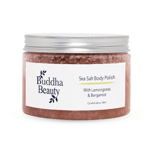 Lemongrass & Bergamot Sea Salt Body Scrub - 600g Jar