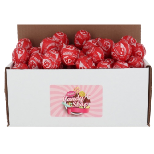 Starburst Pops Fruity Filled Lollipops 30 Lollies in a Box (Cherry) - Cherry