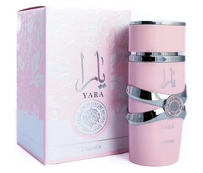 Damen-Parfum Yara, 100 ml, orientalischer Duft mit arabischer Amber-, Wald- Vanille, arabischer Attar-Note