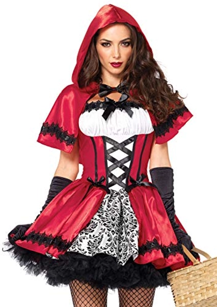 Leg Avenue Women's Gothic Red Riding Hood Costume - Women's - Small