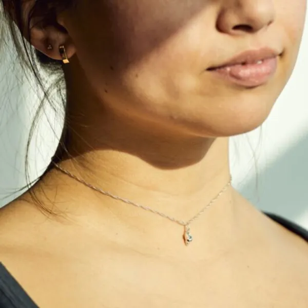 Sweet Nothing Choker, Silver