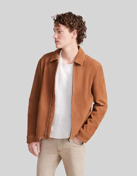MEN’S CIGAR SUEDE JACKET