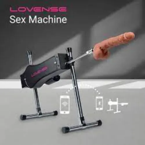 Lovense® App-controlled automatic thrusting sex machine!