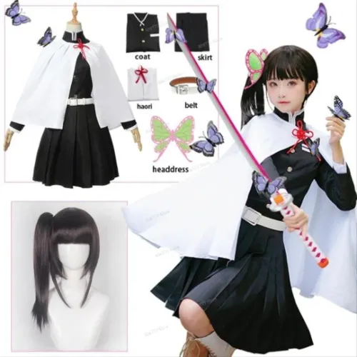 Kanao Demon Slayer cosplay + wig