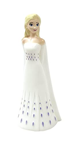 Lexibook NLJ01FZ1 Frozen 2-Die Eiskönigin-LED-Nachtlicht für Kinder, Farbwechsel, Weiches Licht, Batterien, Weiß - Frozen