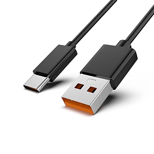 Toxaoii USB Type C Charging Cord Cable Compatible with HyperX SoloCast, QuadCast S, Elgato Wave 3, Sony PS5 Pulse 3D, HyperX Cloud Stinger Core(3.3FT)
