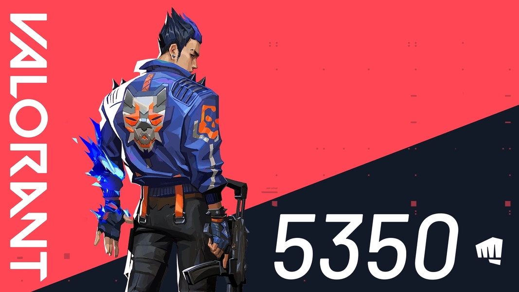 Acheter Valorant 50 EUR - 5350 Valorant Points