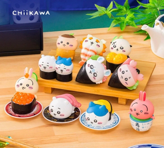 Chiikawa Sushi Series Figures Blind Box