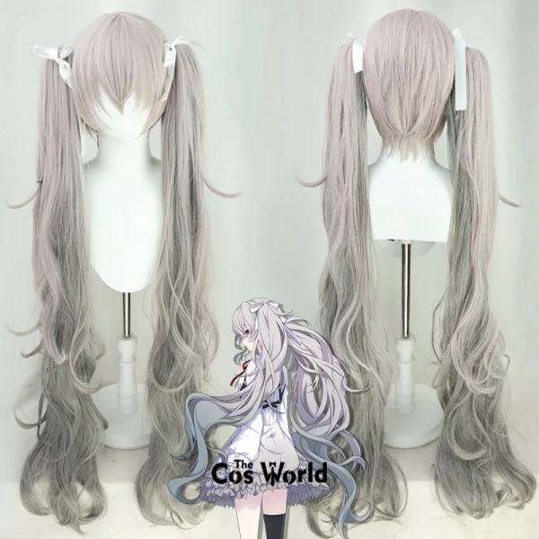 PJSK Project Sekai Colorful Stage Feat Miku 105cm Long Anime Cosplay Wigs Synthetic Hair + Wig Cap - AliExpress 200000532
