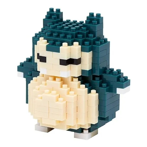 Nanoblocks NBPM012 Pokemon Snorlax, Bandai - Relaxo