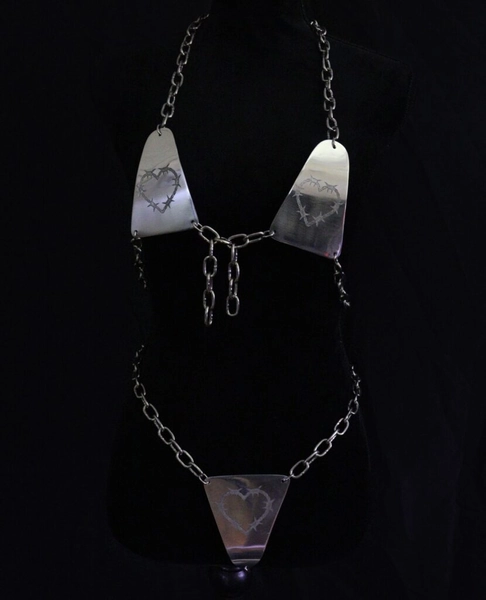 Nyx Micro Bikini Acid Etched - Chains of Metal