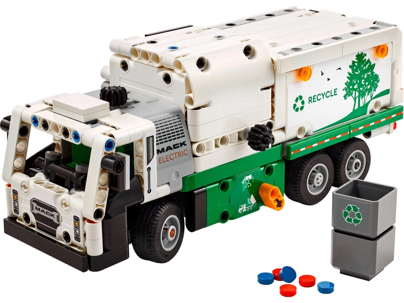 TECHNIC LEGO: Mack® LR Electric Garbage Truck