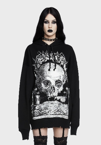Ashes To Ashes Graphic Hoodie | Medium