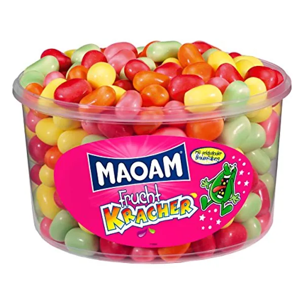 Haribo Maoam Frucht Kracher, Dose, 265 Stück, 1200g