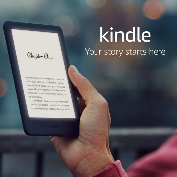 Kindle | Now with a built-in front light—with Ads—Black