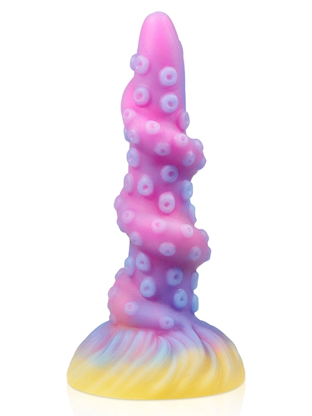 Glow In The Dark Pastel Alien Dildo 8 Inch | Pulse & Cocktails