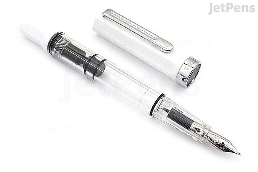 TWSBI ECO White Fountain Pen - Fine