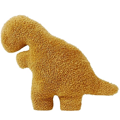 Isaacalyx Dino Nugget Pillow, Tyran rex-14 inch Soft Dinosaur Chicken Nuggets Pillow for Birthday Gifts, Dinosaur Theme Party Decorations (Tyrannosaurus Rex, Small) - Small - Tyrannosaurus Rex