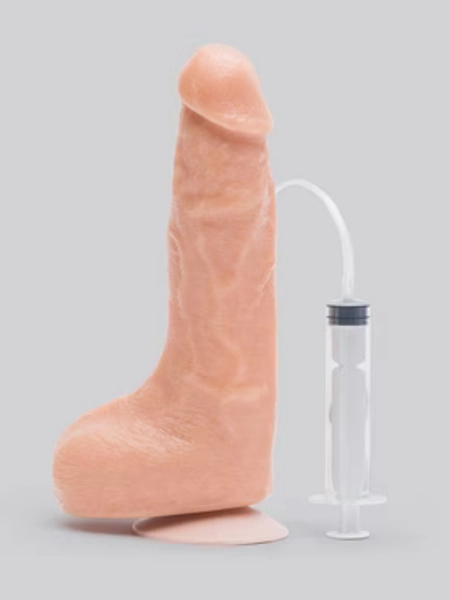 Doc Johnson Bust It Ejaculating Realistic Dildo 8.5 Inch