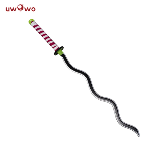 Uwowo Anime Weapons Iguro Obanai Personal Swords Corps Cosplay Props