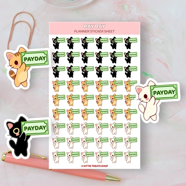 Kitty Planner Stickers~
