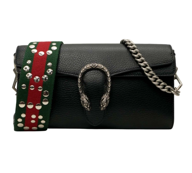 Black Small Dionysus Crossbody Bag