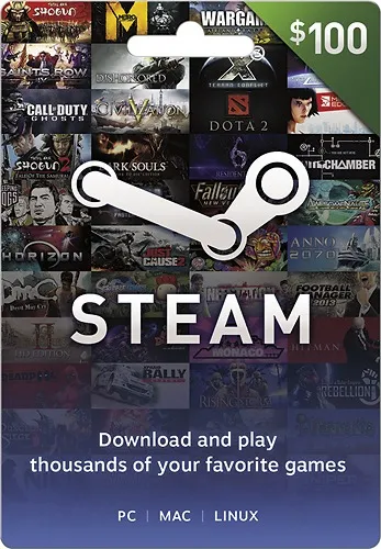 Steam $100 Gift card