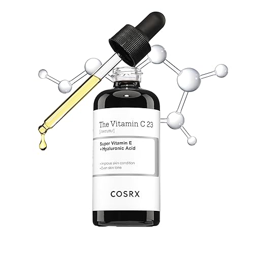 COSRX Pure Vitamin C 23% Serum with Vitamin E & Hyaluronic Acid, Brightening & Hydrating Facial Serum for Fine Lines, Uneven Skin Tone & Dull Skin, 0.7oz/20g, Korean Skin Care - 0.7 Fl Oz (Pack of 1)
