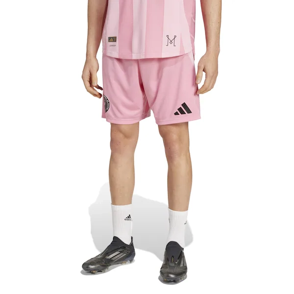 Men's Inter Miami CF  adidas Pink Home 2025 Euforia Authentic Shorts