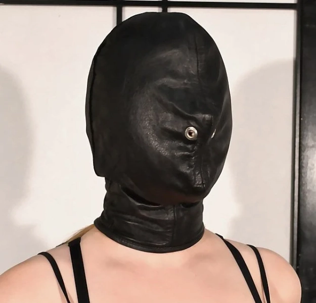 Soft Garment Leather Fitted Isolation Hood