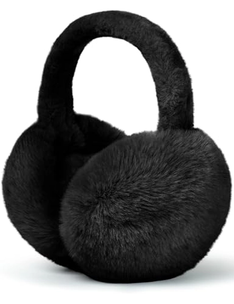 Buauty Ear Muffs Winter Women Men Soft Earmuffs Cute Ear Covers Cold Weather Fluffy Ear Warmers Headband Winter Accessories