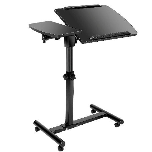 Versatile Laptop Desk Side Table - Black