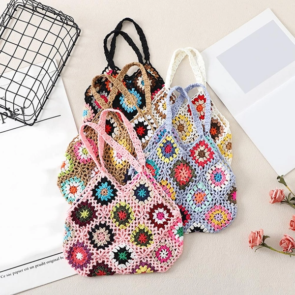 Floral Vintage Tote Bag - Outdoor Bliss