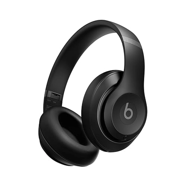 Beats Studio Pro – Komplett Kabellose Bluetooth Noise Cancelling Kopfhörer – Personalisiertes 3D Audio, USB-C verlustfreies Audio, Apple & Android Kompatibilität - Schwarz