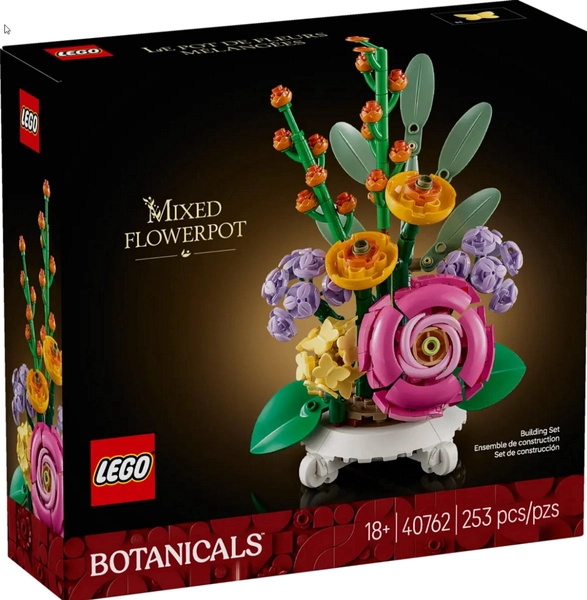 LEGO Botanicals 40762 - Gemengde bloempot