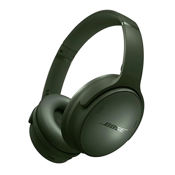 Bose QuietComfort Wireless Noise Cancelling Headphones, Bluetooth Over Ear Headphones with Up To 24 Hours of Battery Life, Cypress Green - Limited Edition