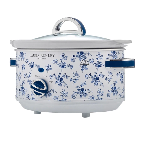 Laura Ashley China Rose Slow Cooker 3.5L White
