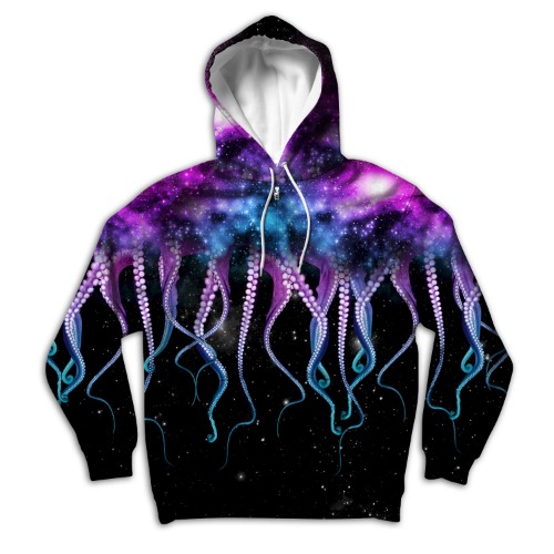 Octo Galaxy Unisex Hoodie Zipup | 2XL