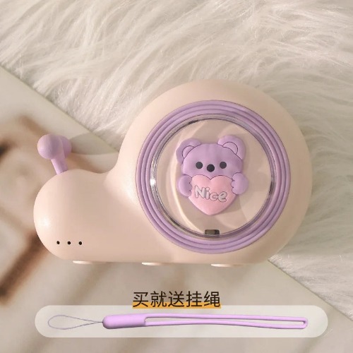 Cute Snail Electric Hand Warmers | Pink