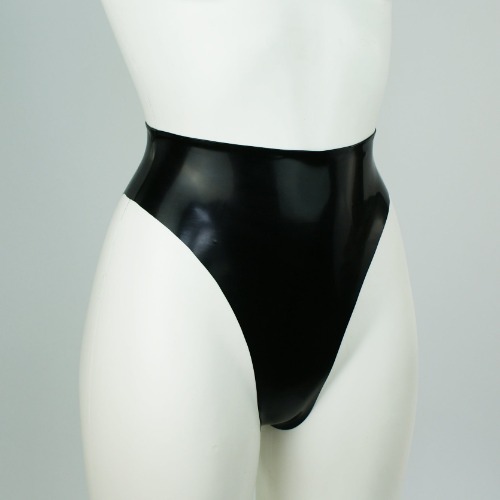 Extreme 80s Style High Leg Latex Briefs | Default Title