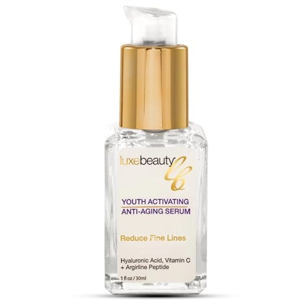 Luxe Beauty: Anti-Aging and Youth Activating Serum for Face and Eyes (1 Fl Oz)