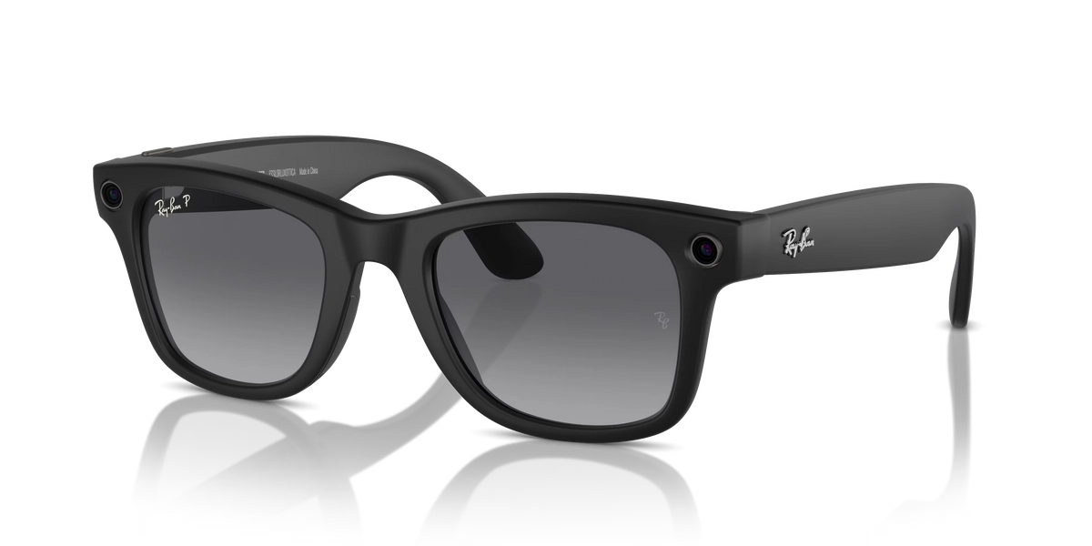 Ray-Ban Meta AI Glasses Black Frame Grey Polar Lenses