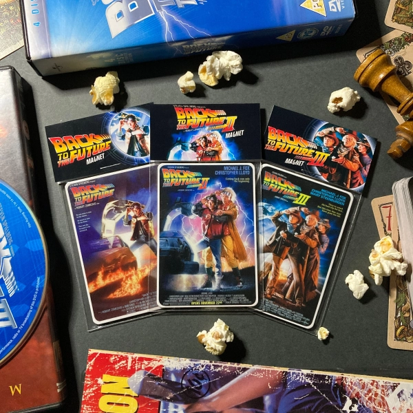 Movie Poster Magnet set, stocking filler, Christmas gift, movie collectables, gift for dad, gift for son, gift for brother, gift for him