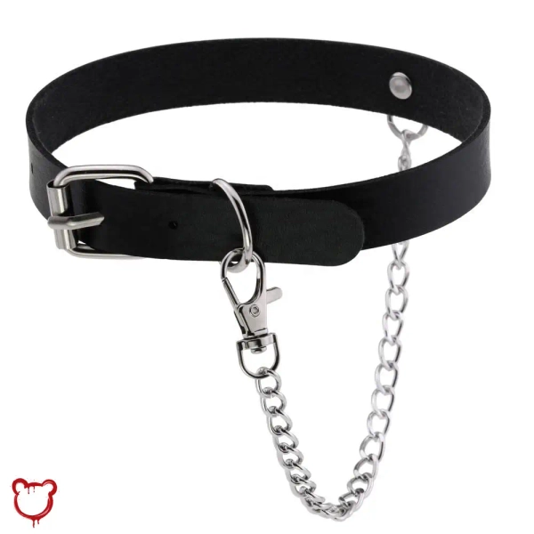 Gothic Punk Leather Choker