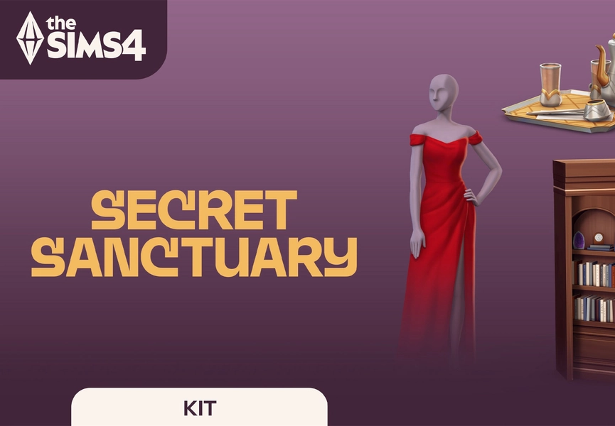 The Sims 4 - Secret Sanctuary Kit DLC PC EA App CD Key