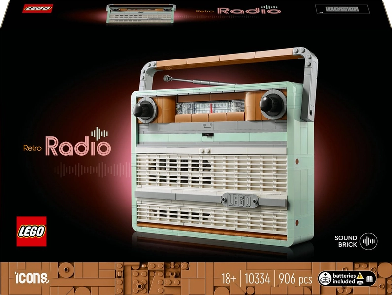 LEGO Icons Retro Radio