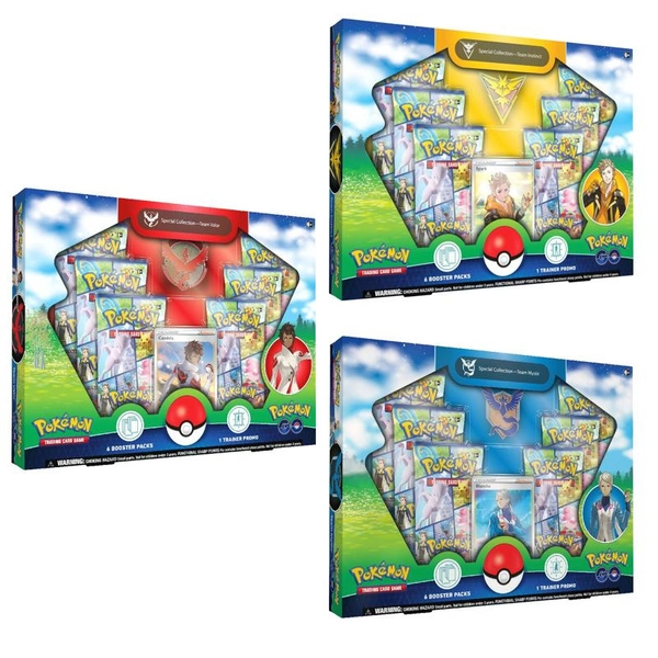 Pokemon GO Special Collection Pin Box Team